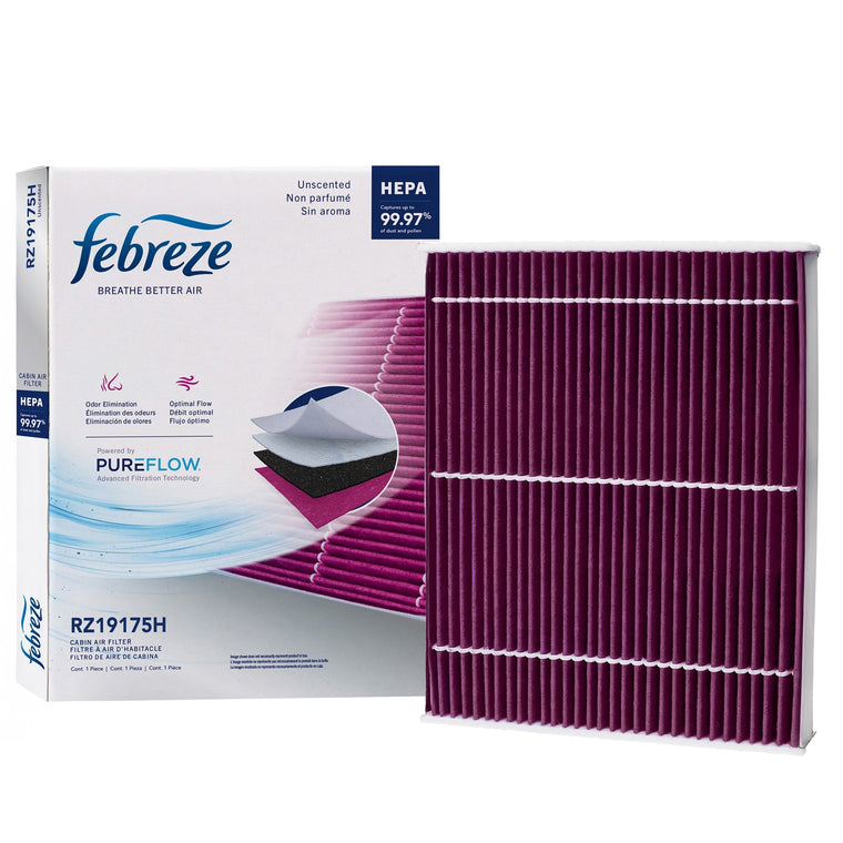 Febreze Odor Control HEPA Cabin Air Filter by PUREFLOW RZ19175H | Fits 2027 Ford Ranger