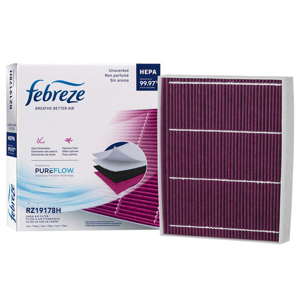 Febreze Odor Control HEPA Cabin Air Filter by PUREFLOW RZ19178H | Fits 2016 Hyundai Sonata