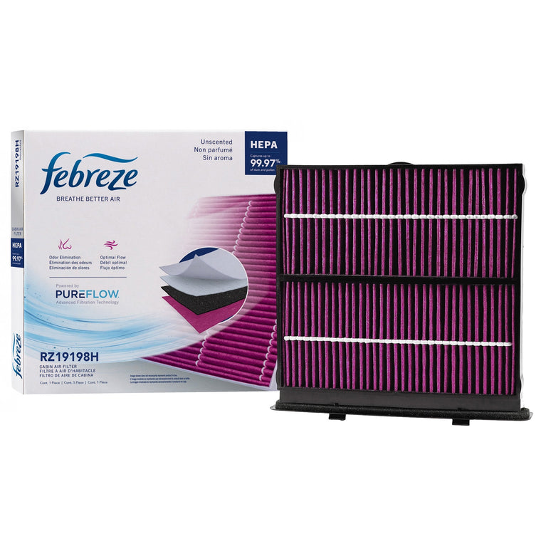 Febreze Odor Control HEPA Cabin Air Filter by PUREFLOW RZ19198H | Fits 2027 Subaru WRX