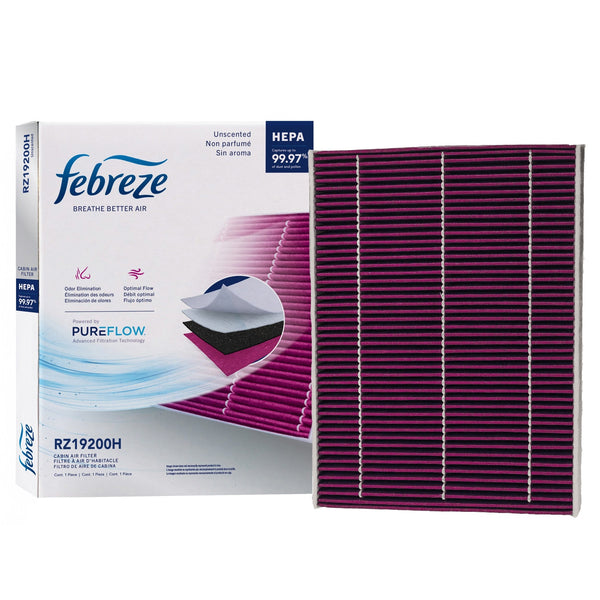 Febreze Odor Control HEPA Cabin Air Filter by PUREFLOW RZ19200H | Fits 2022 Volvo S60