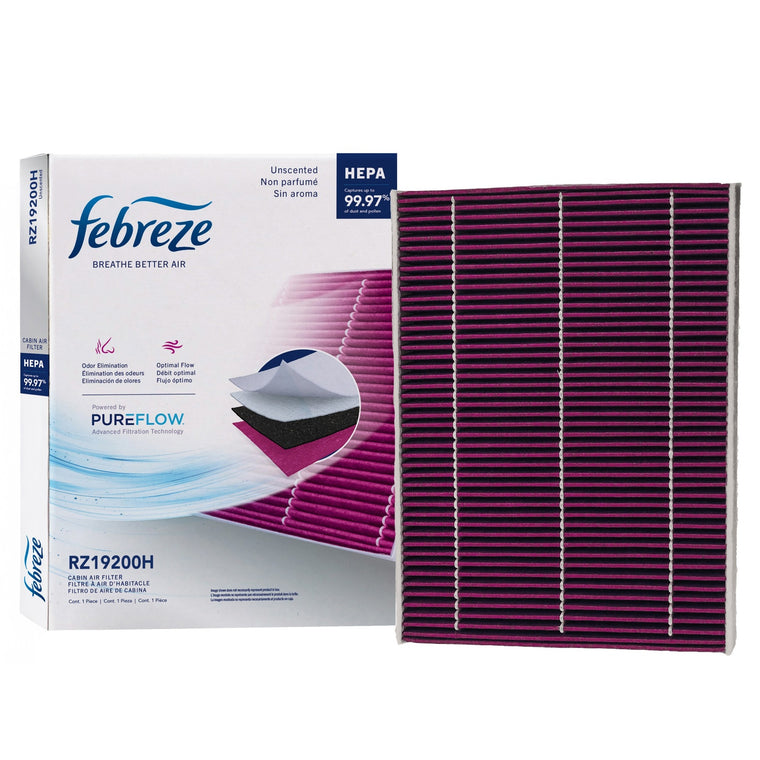 Febreze Odor Control HEPA Cabin Air Filter by PUREFLOW RZ19200H | Fits 2021 Volvo XC90