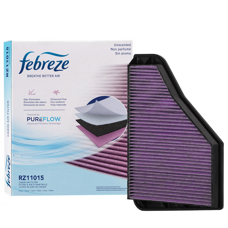Febreze Odor Control Cabin Air Filter by PUREFLOW RZ11015 | Fits 1993 Mercedes-Benz 300SD