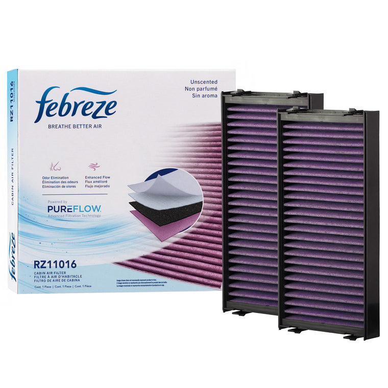 Febreze Odor Control Cabin Air Filter by PUREFLOW RZ11016 | Fits 2014 BMW X6