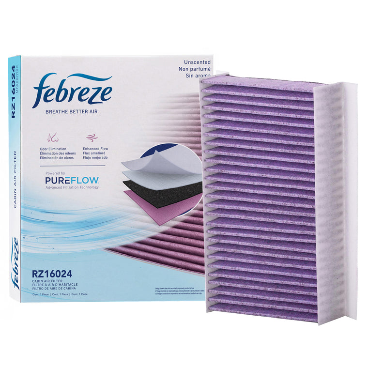 Febreze Odor Control Cabin Air Filter by PUREFLOW RZ16024 | Fits 2027 Fiat 500E