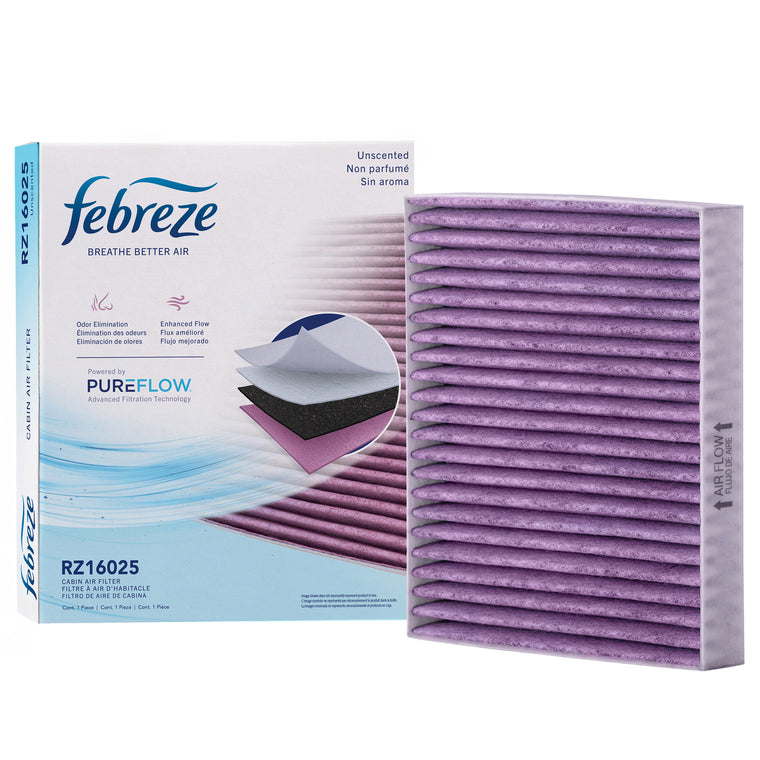 Febreze Odor Control Cabin Air Filter by PUREFLOW RZ16025 | Fits 2013 Kia Soul