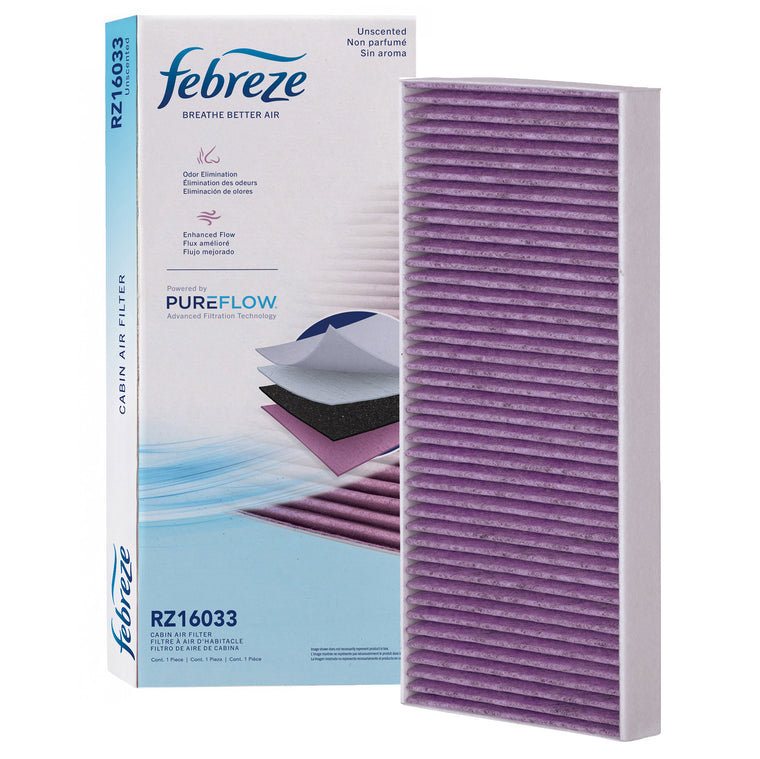 Febreze Odor Control Cabin Air Filter by PUREFLOW RZ16033 | Fits 2019 Freightliner Sprinter 3500XD