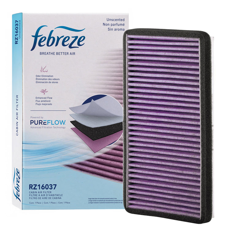 Febreze Odor Control Cabin Air Filter by PUREFLOW RZ16037 | Fits 2004 Ford Escape