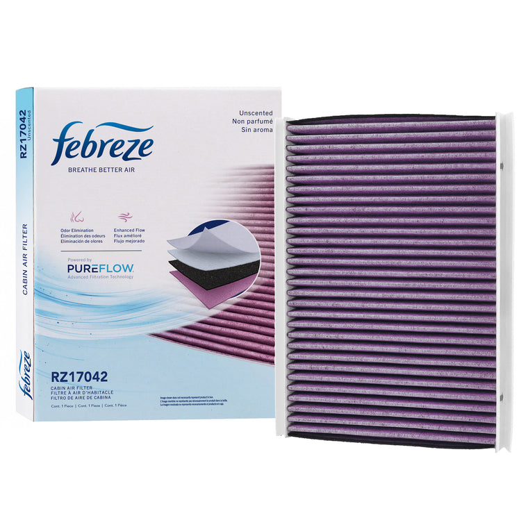 Febreze Odor Control Cabin Air Filter by PUREFLOW RZ17042 | Fits 2010 Hyundai Elantra