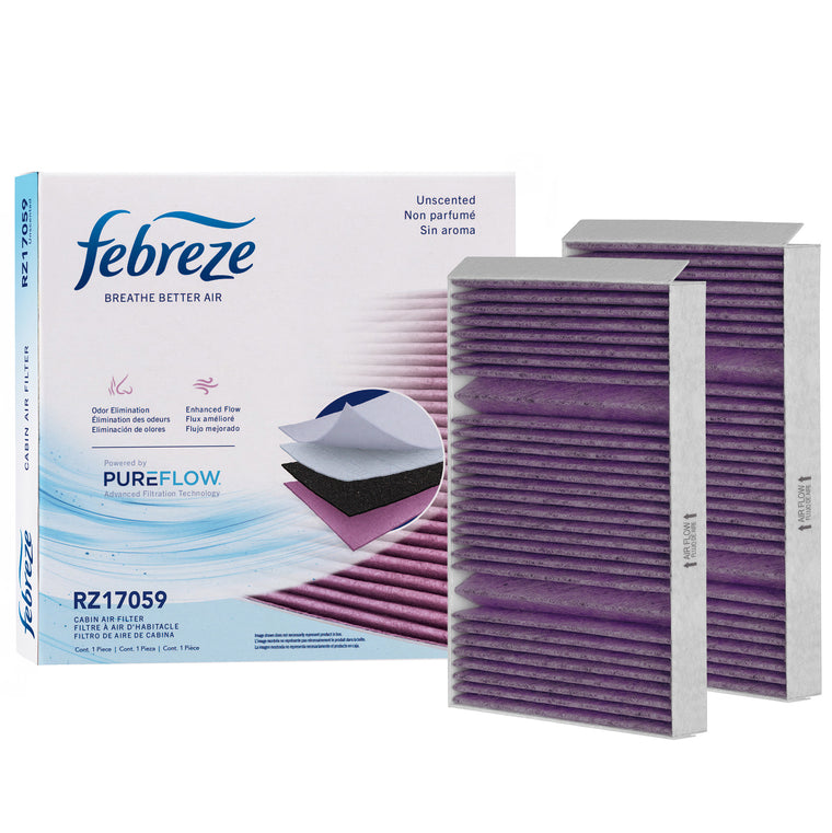Febreze Odor Control Cabin Air Filter by PUREFLOW RZ17059 | Fits 2020 Mercedes-Benz Maybach S560