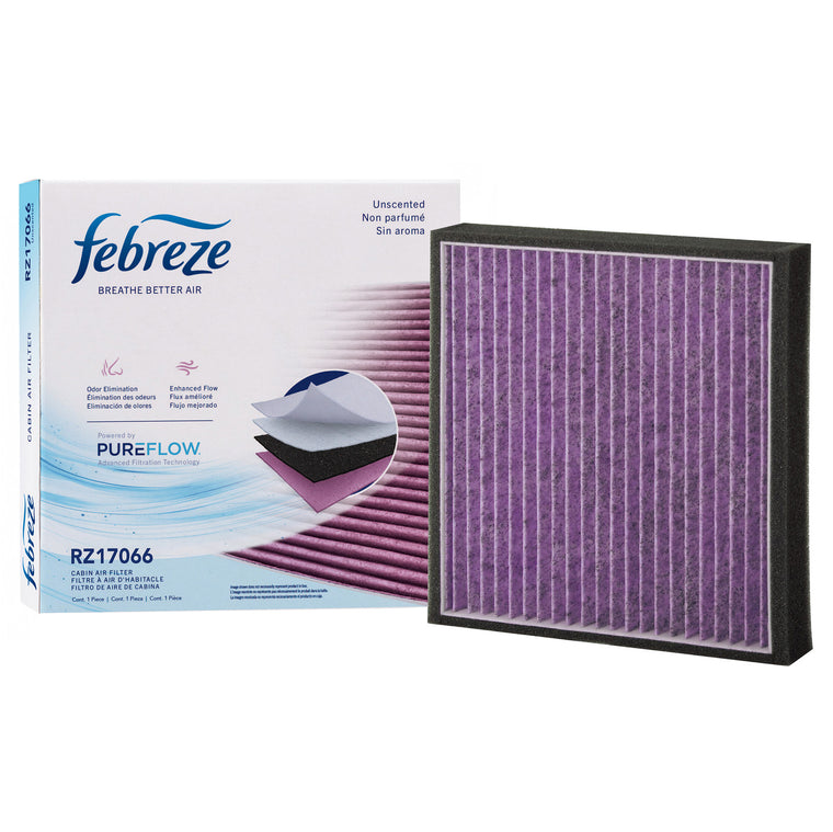 Febreze Odor Control Cabin Air Filter by PUREFLOW RZ17066 | Fits 2008 Mazda CX-9
