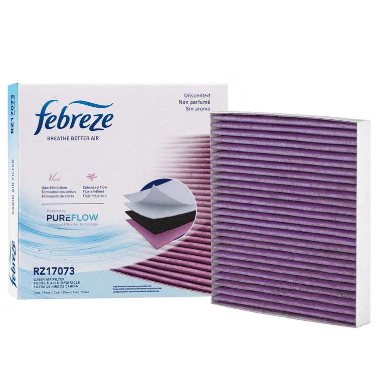 Febreze Odor Control Cabin Air Filter by PUREFLOW RZ17073 | Fits 2008 Chrysler Sebring
