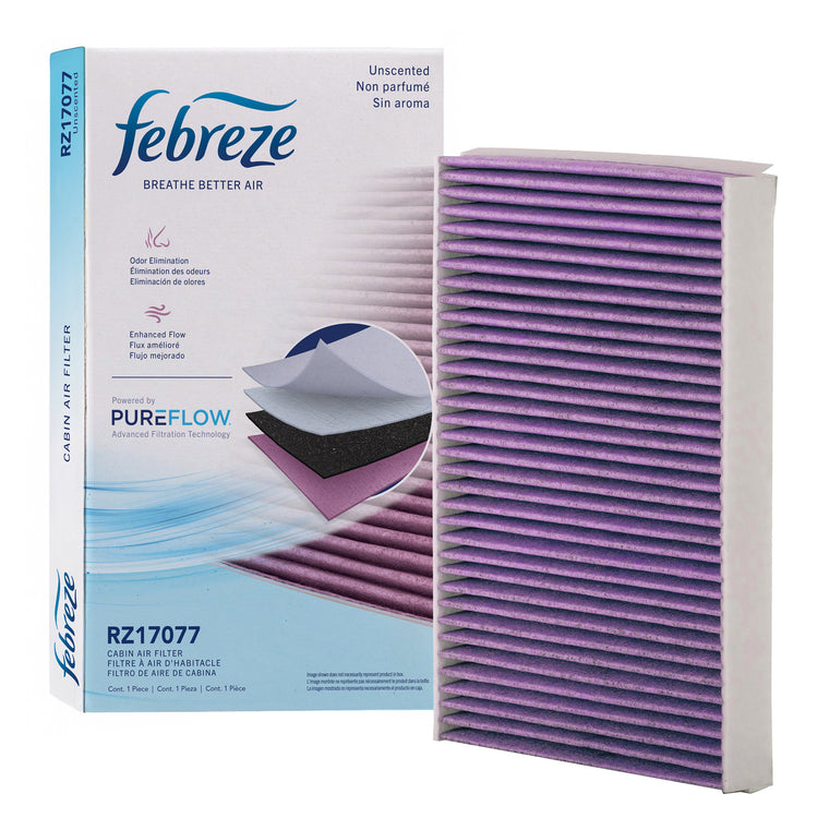 Febreze Odor Control Cabin Air Filter by PUREFLOW RZ17077 | Fits 2013 Volvo S60