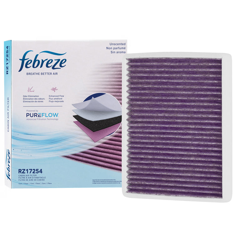 Febreze Odor Control Cabin Air Filter by PUREFLOW RZ17254 | Fits 2001 Mitsubishi Galant