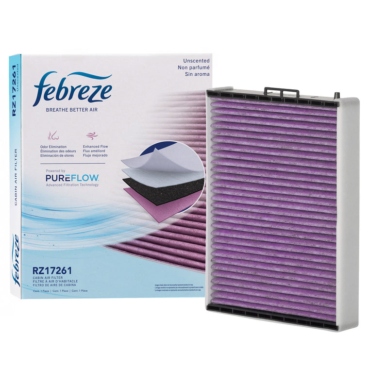 Febreze Odor Control Cabin Air Filter by PUREFLOW RZ17261 | Fits 2003 Hyundai Sonata