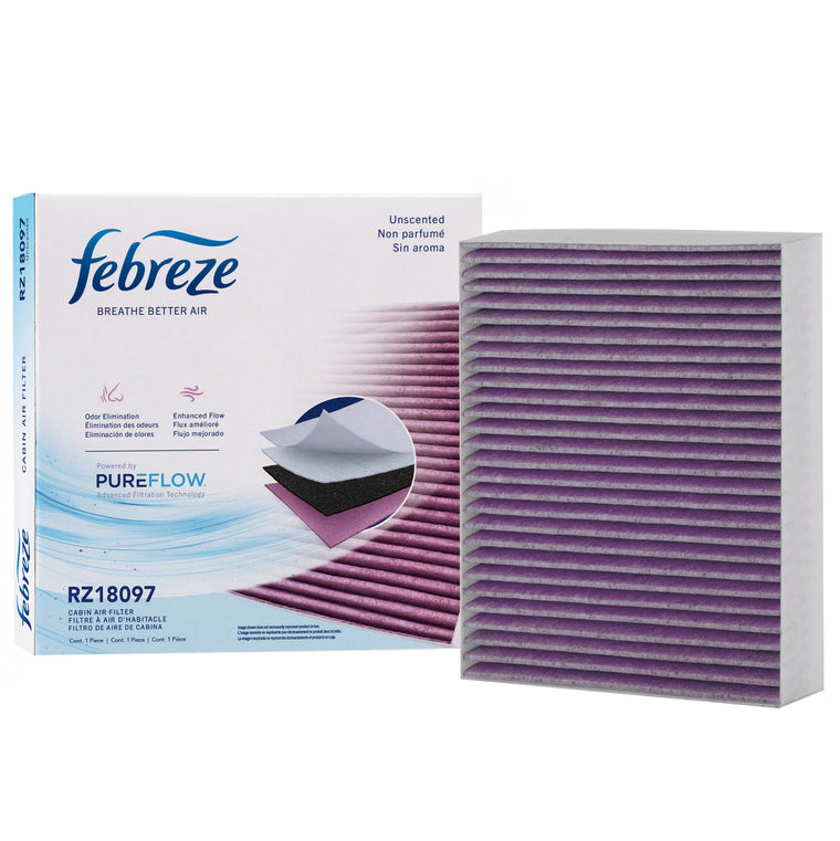 Febreze Odor Control Cabin Air Filter by PUREFLOW RZ18097 | Fits 2015 Hyundai Sonata