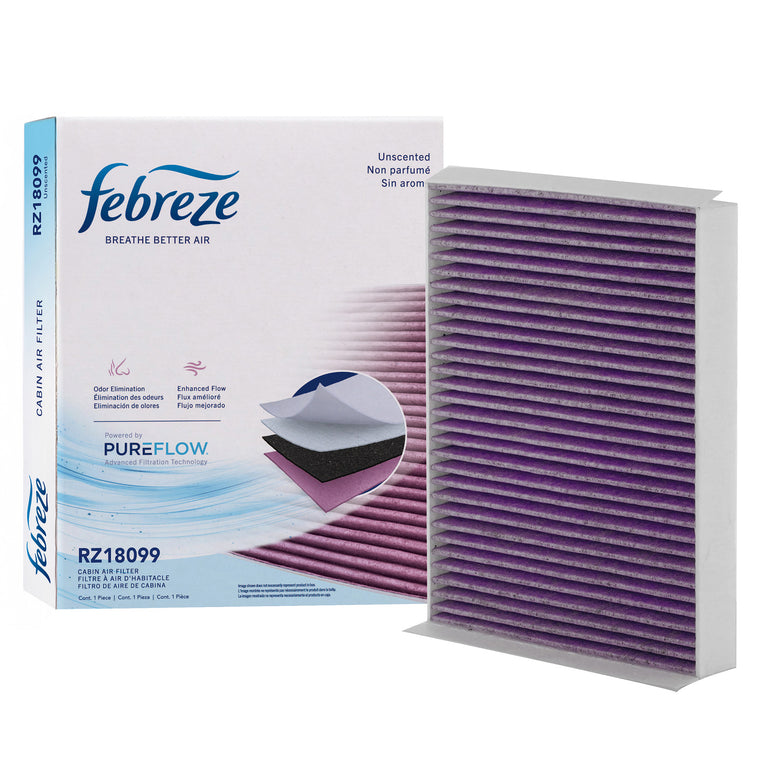 Febreze Odor Control Cabin Air Filter by PUREFLOW RZ18099 | Fits 2027 Ford Mustang