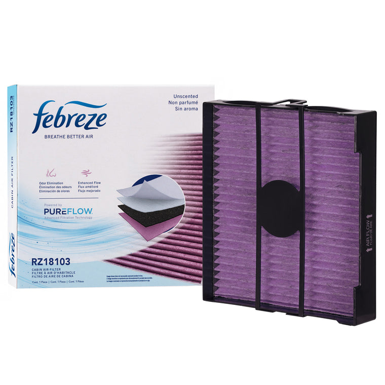 Febreze Odor Control Cabin Air Filter by PUREFLOW RZ18103 | Fits 2006 Subaru Forester