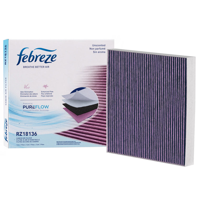 Febreze Odor Control Cabin Air Filter by PUREFLOW RZ18136 | Fits 2027 Hyundai Sonata
