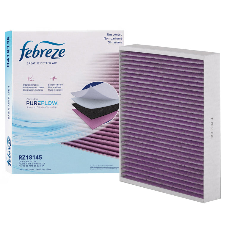 Febreze Odor Control Cabin Air Filter by PUREFLOW RZ18145 | Fits 2016 Cadillac ELR