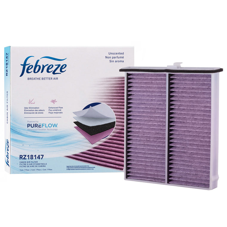 Febreze Odor Control Cabin Air Filter by PUREFLOW RZ18147 | Fits 2019 Mazda 6