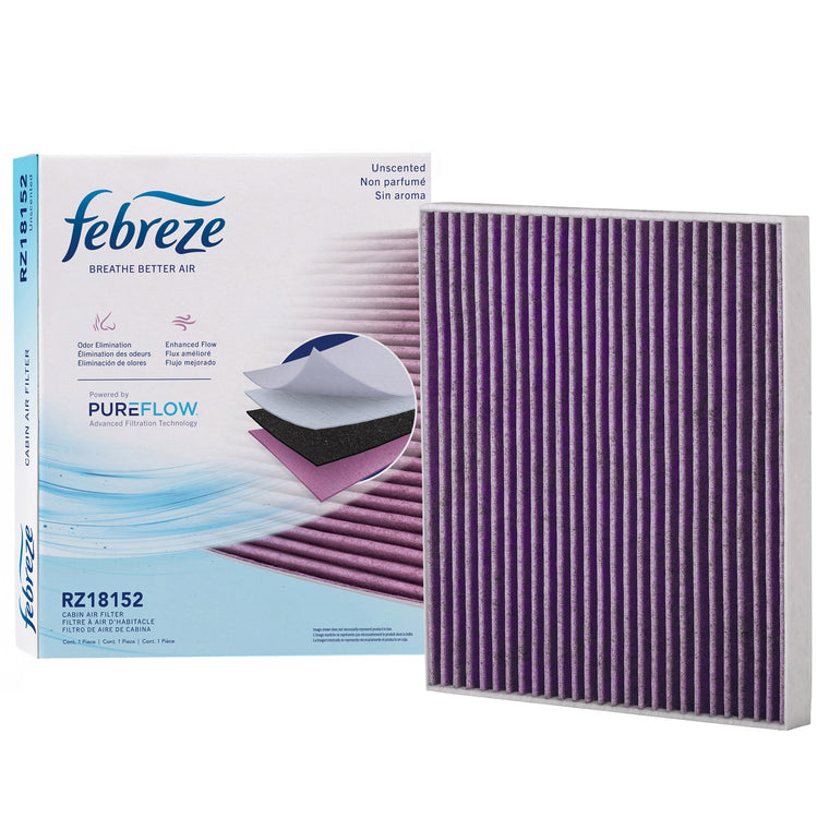 Febreze Odor Control Cabin Air Filter by PUREFLOW RZ18152 | Fits 2005 Chevrolet Cobalt