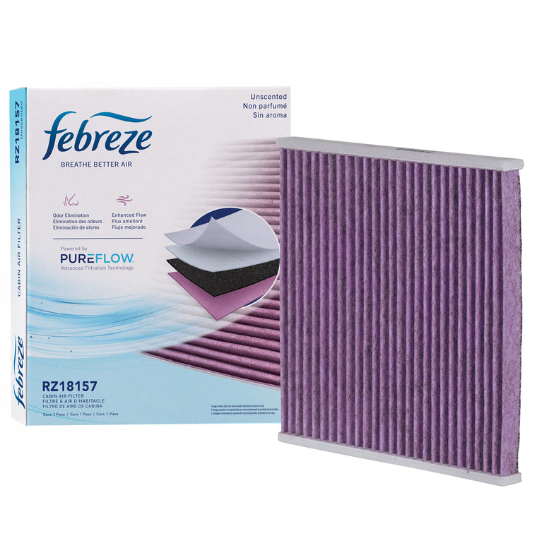 Febreze Odor Control Cabin Air Filter by PUREFLOW RZ18157 | Fits 2002 Lexus ES300