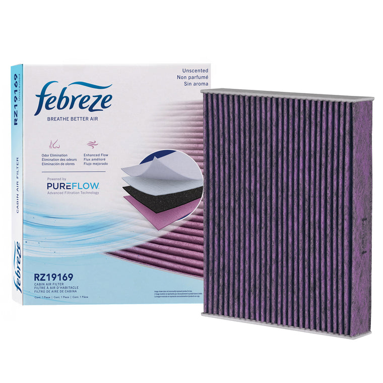 Febreze Odor Control Cabin Air Filter by PUREFLOW RZ19169 | Fits 2027 Ford Maverick