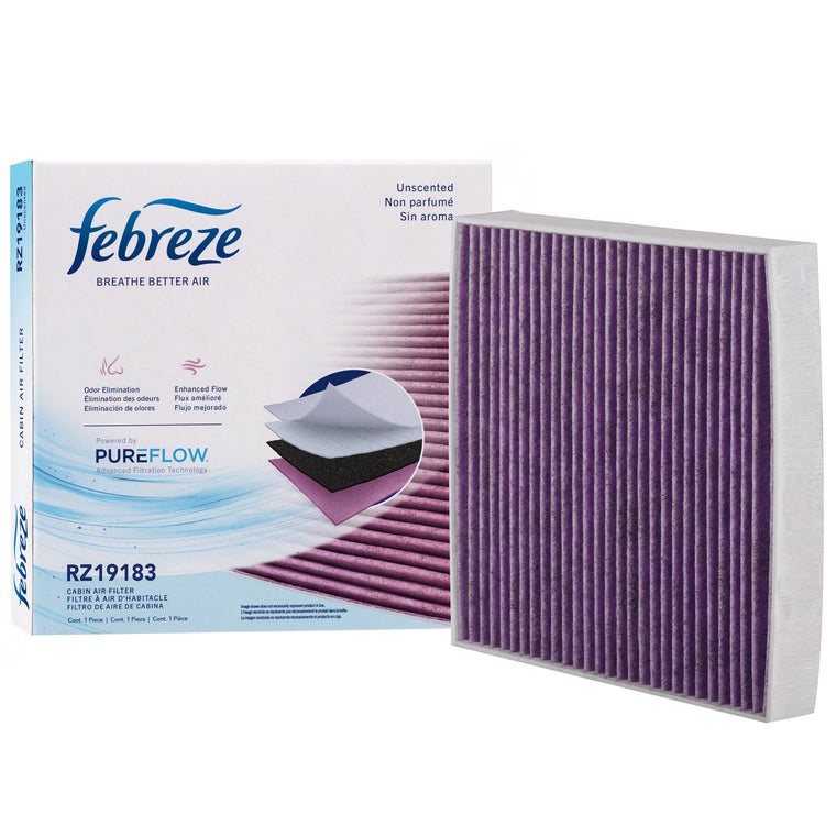 Febreze Odor Control Cabin Air Filter by PUREFLOW RZ19183 | Fits 2023 Chevrolet Silverado 5500 HD