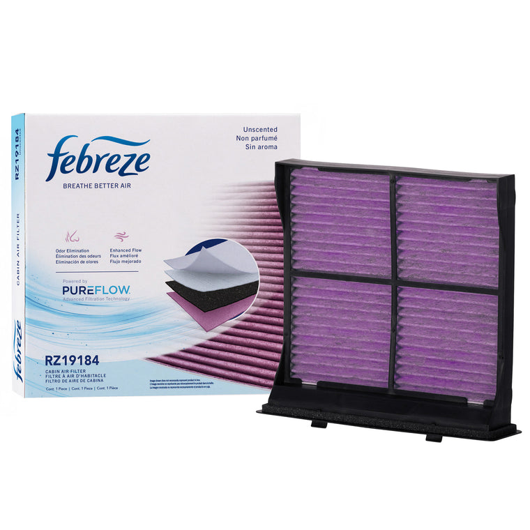 Febreze Odor Control Cabin Air Filter by PUREFLOW RZ19184 | Fits 2008 Subaru Impreza