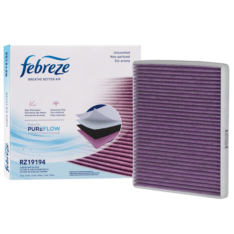 Febreze Odor Control Cabin Air Filter by PUREFLOW RZ19194 | Fits 2005 Chevrolet Silverado 1500
