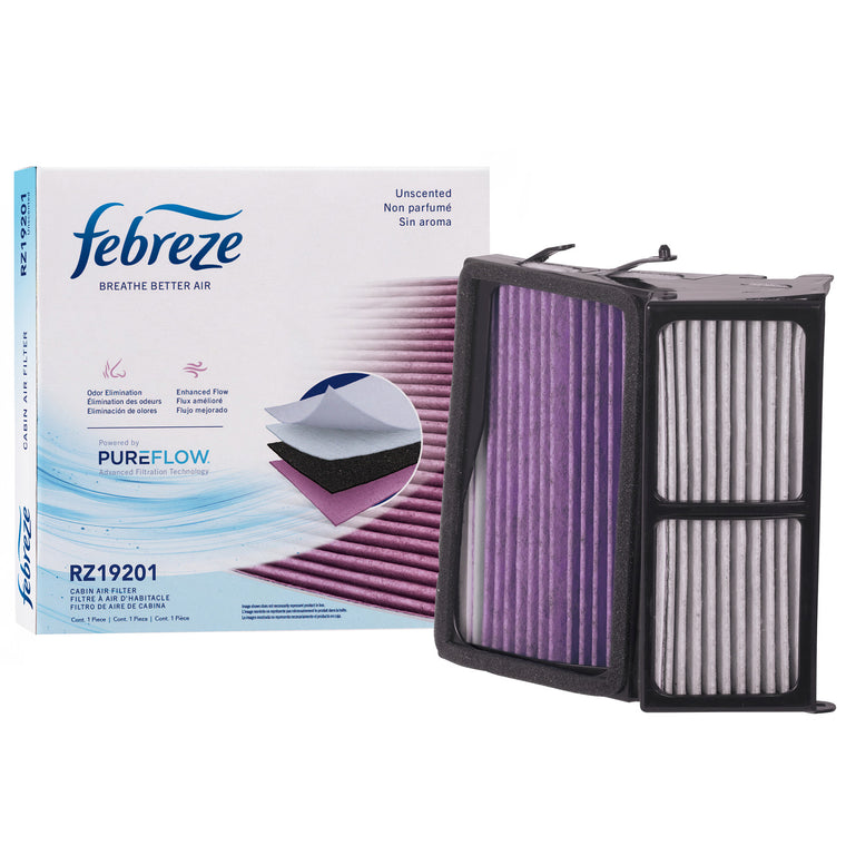 Febreze Odor Control Cabin Air Filter by PUREFLOW RZ19201 | Fits 2000 Pontiac Bonneville