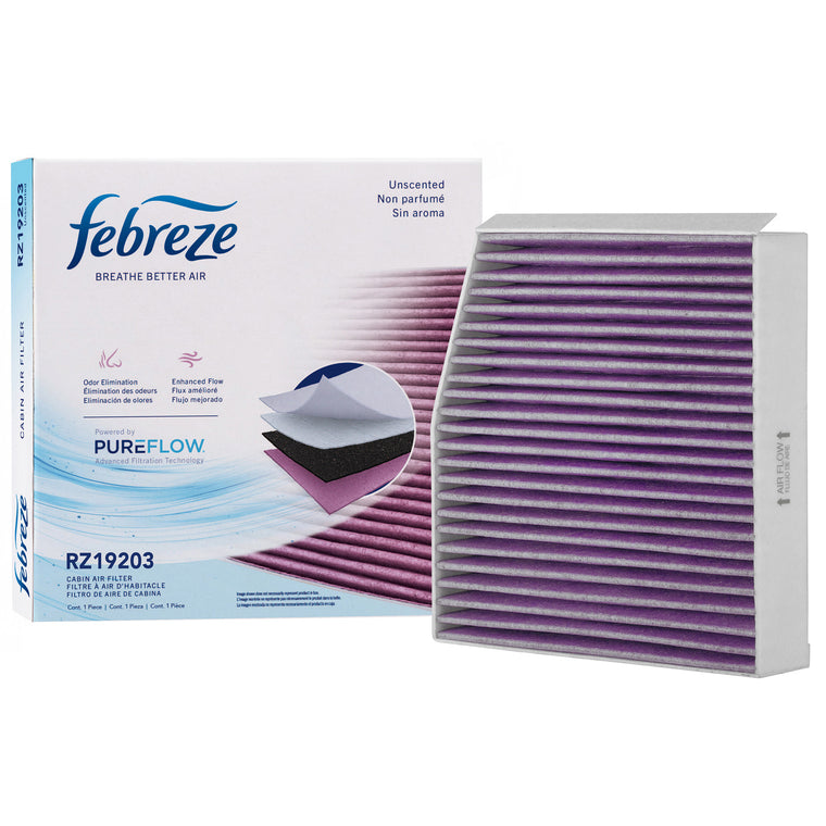 Febreze Odor Control Cabin Air Filter by PUREFLOW RZ19203 | Fits 2017 Mercedes-Benz B250