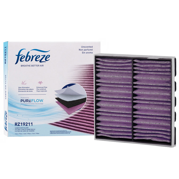 Febreze Odor Control Cabin Air Filter by PUREFLOW RZ19211 | Fits 2010 Chevrolet Suburban 1500