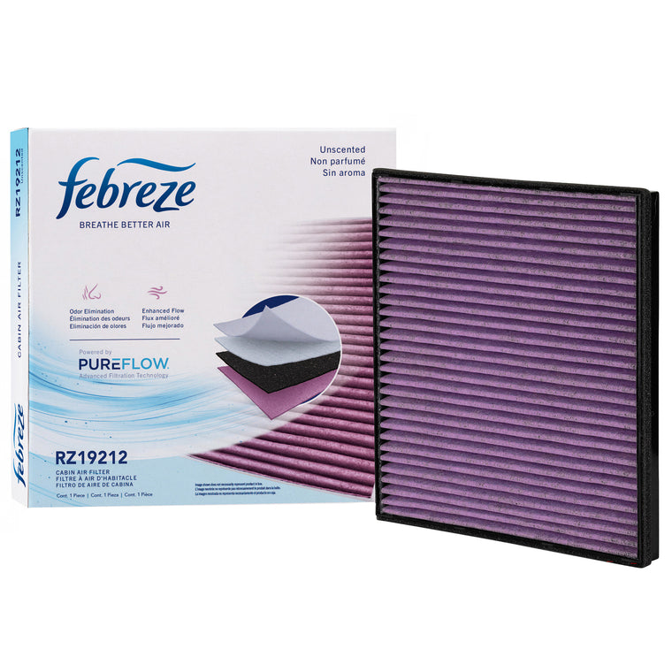 Febreze Odor Control Cabin Air Filter by PUREFLOW RZ19212 | Fits 2013 Chevrolet Camaro