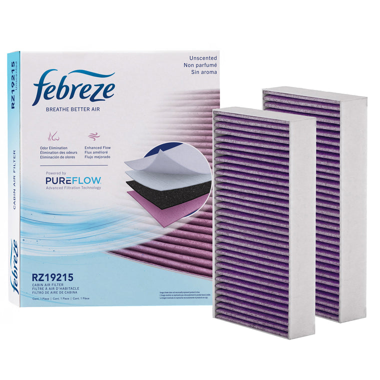 Febreze Odor Control Cabin Air Filter by PUREFLOW RZ19215 | Fits 2007 Mercedes-Benz ML350