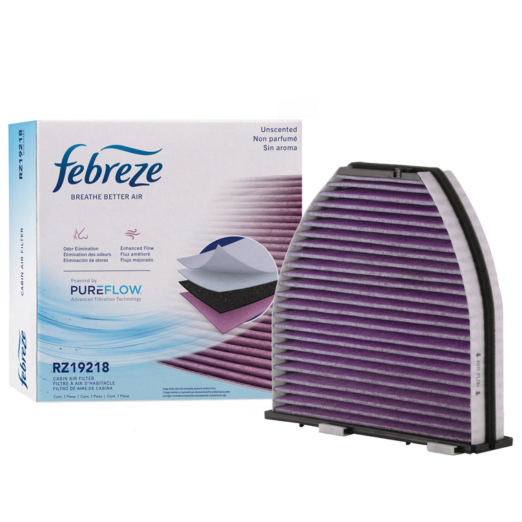 Febreze Odor Control Cabin Air Filter by PUREFLOW RZ19218 | Fits 2014 Mercedes-Benz E250