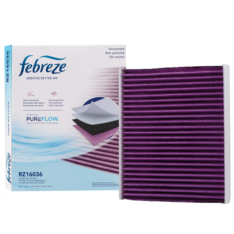 Febreze Odor Control Cabin Air Filter by PUREFLOW RZ16036 | Fits 2016 BMW X5