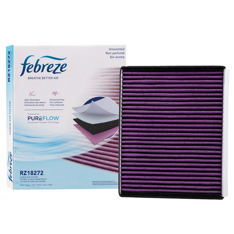 Febreze Odor Control Cabin Air Filter by PUREFLOW RZ18272 | Fits 2013 Dodge Attitude