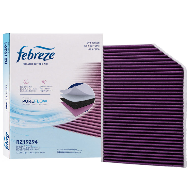 Febreze Odor Control Cabin Air Filter by PUREFLOW RZ19294 | Fits 2027 Bentley Continental