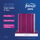Febreze Odor Control HEPA Cabin Air Filter by PUREFLOW RZ18108H | Fits 2024 Chevrolet Silverado 1500