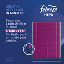 Febreze Odor Control HEPA Cabin Air Filter by PUREFLOW RZ18108H | Fits 2022 Chevrolet Cheyenne Nueva