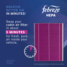 Febreze Odor Control HEPA Cabin Air Filter by PUREFLOW RZ19300H | Fits 2027 Mercedes-Benz C300