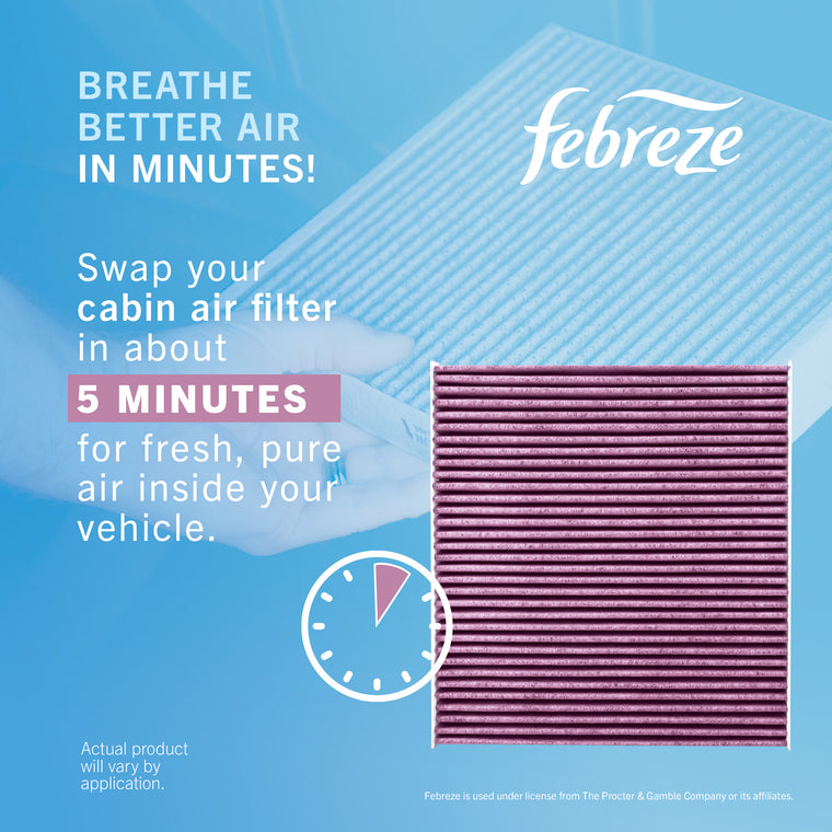 Febreze Odor Control Cabin Air Filter by PUREFLOW RZ17063 | Fits 2014 Ford Police Interceptor Sedan