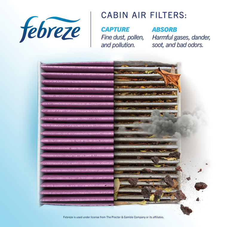 Febreze Odor Control Cabin Air Filter by PUREFLOW RZ19183 | Fits 2026 Chevrolet Silverado 6500 HD