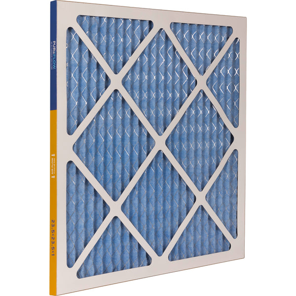 PUREFLOW Home Air Filter MERV 11, 23.5x23.5x1 Furnace Filter, 4 Layer High Efficiency Filtration for Dust, Smoke, Fumes, Pollutants (4 - Pack)