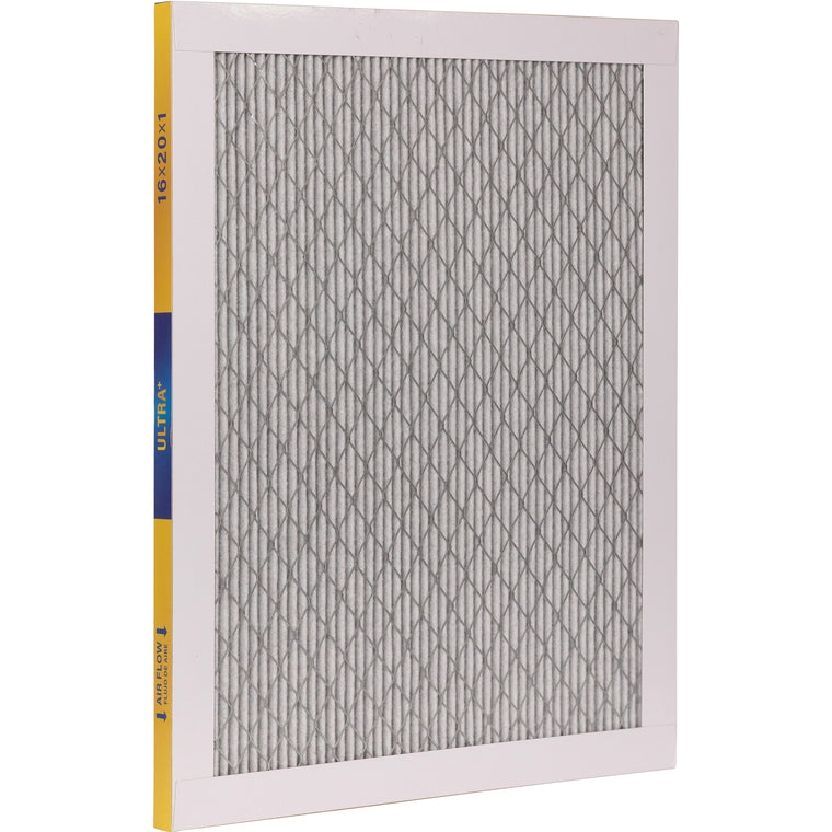 PUREFLOW, Home Furnace Air Filter 16x20x1, with 4 Layers of Advanced Filtration Technology, MERV-13 (2 - Pack)