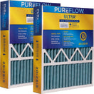 PUREFLOW, Home Furnace Air Filter 20x25x5, with 4 Layers of Advanced Filtration Technology, MERV-13 (1 - Pack)