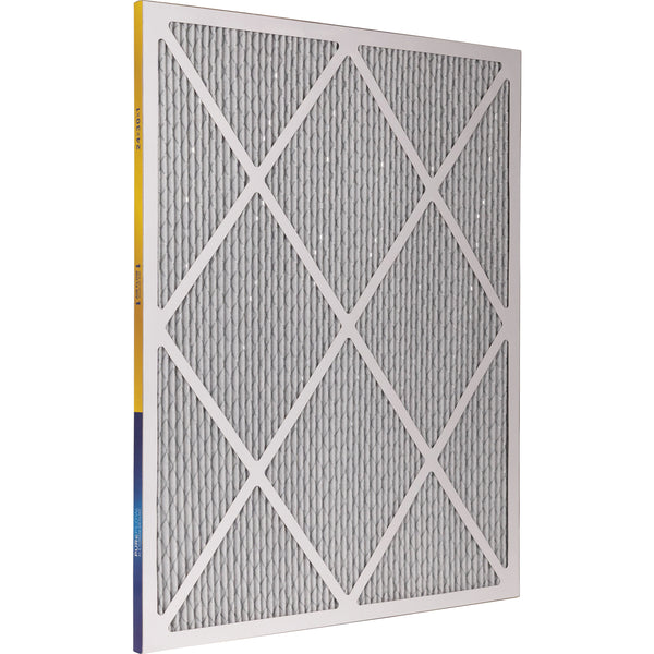 PUREFLOW Odor Control Home Air Filter MERV 13, 24x30x1 Furnace Filter, 4 Layer High Efficiency Filtration for Dust, Smoke, Fumes, Pollutants (4 - Pack)