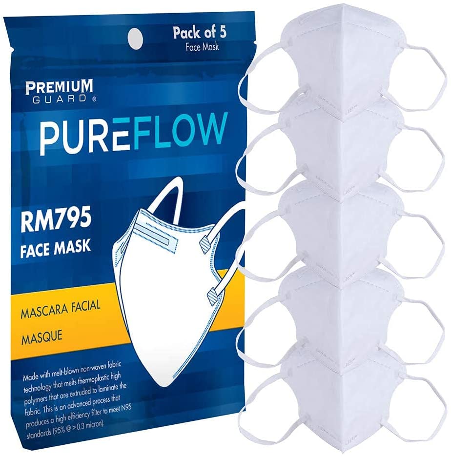 Face Mask RM795 Ãƒâ€šÃ¢â‚¬â€œ Disposable, Pack of 5 Masks