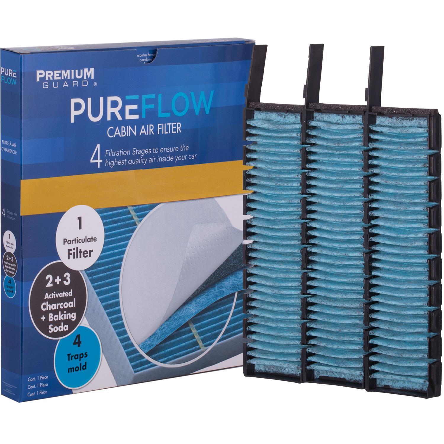 PUREFLOW 1999 Cadillac Eldorado Cabin Air Filter with Antibacterial Technology, PC5475X